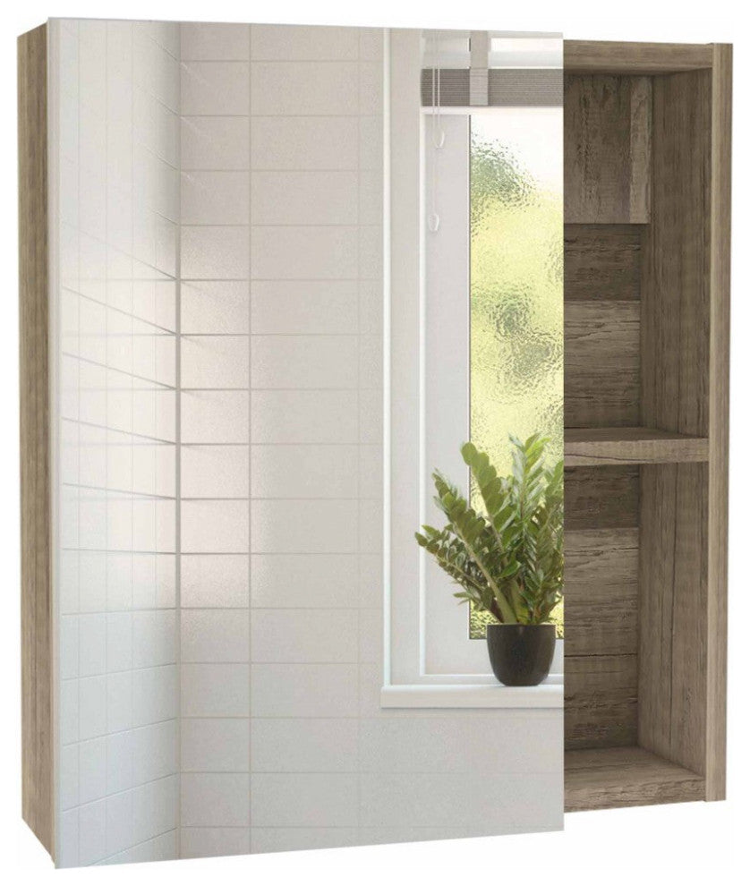 Medicine Cabinet Mirror Clifton, Bathroom, Pine