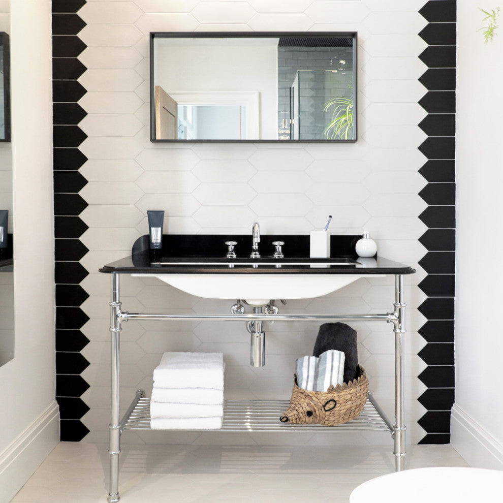 Kite White Porcelain Floor and Wall Tile