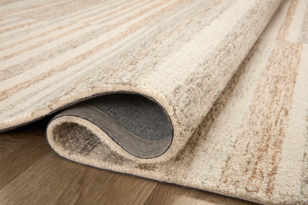 Chris Loves Julia x Loloi Chris Ivory / Clay 2''-3" x 3''-9" Accent Rug