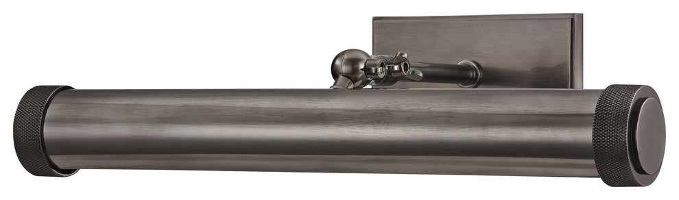 Ridgewood 2 Light Picture Light, Historic Nickel Finish