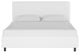 Browder Upholstered Platform Bed, Twill White, Full