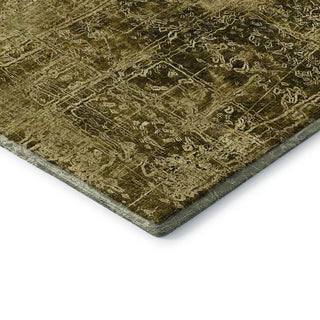 Premium Machine Washable Mayfield AMF559 Brown 3' x 5' Rug