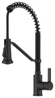KRAUS Britt Commercial Style 2-Function 1-Handle Pull Down Kitchen Faucet MB