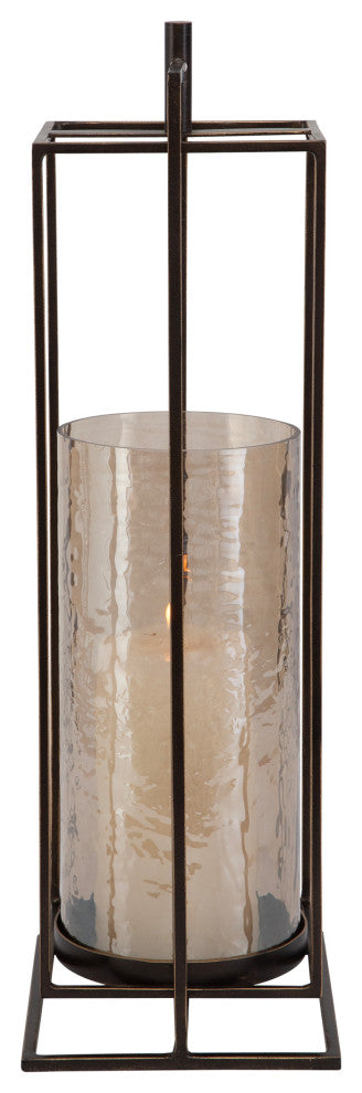Uttermost Wenman Bronze Candleholder