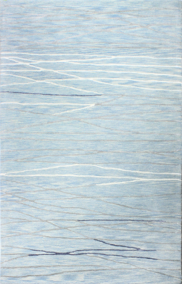 Bashian Sydney Area Rug, Light Blue, 2''6"x8''
