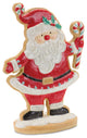 Gingerbread Santa Decor 16"H