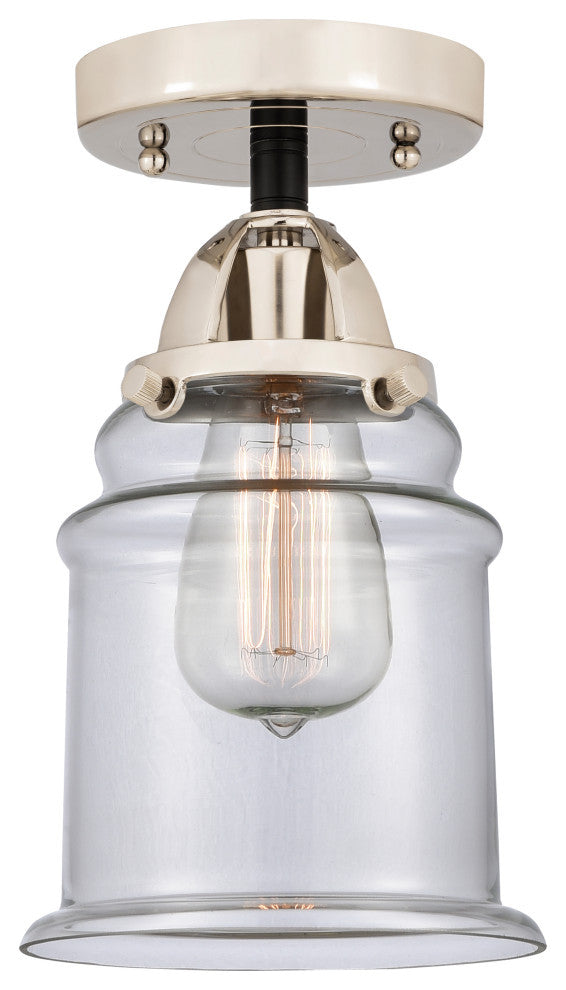 INNOVATIONS LIGHTING 288-1C-BPN-G182 Canton 1 Light 6 inch Semi-Flush Mount