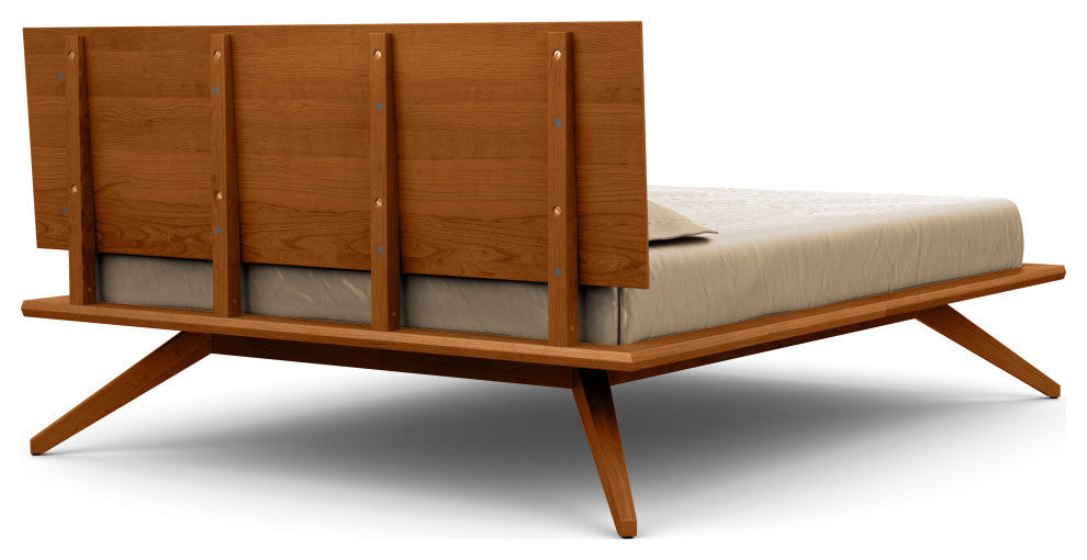 Copeland Astrid Bed With 1 Headboard Panel, Autumn Cherry, King
