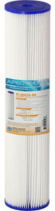 APEC 4.5" x 20" Reusable Pleated Sediment Filter for Big Blue System, 30 Micron