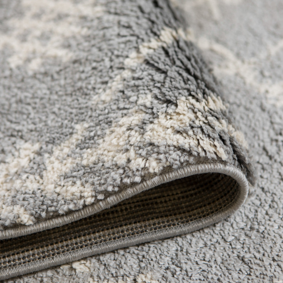 Aspen Belen Shag Polypropylene Area Rug, 7'6"x9'6"