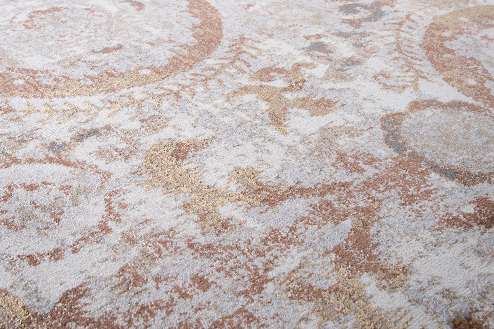Rizzy Home BRS109 Bristol Area Rug 7'10"x9'10" Beige
