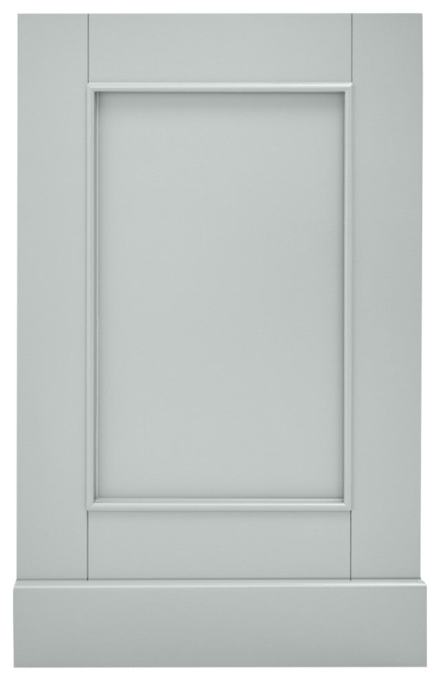 Ariel Stafford 36" Single Left Offset Sink Bathroom Vanity Base, Gray