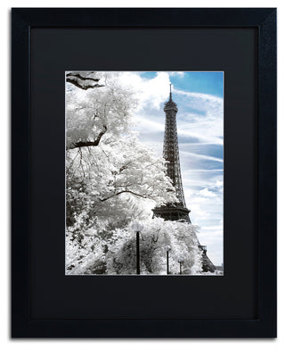 Philippe Hugonnard 'Another Look at Paris I', Black Frame, Black Mat, 20x16