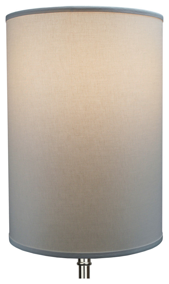 Fenchel Shades, 14"x14"x20" Spider Attachment Drum Lamp Shade, Linen