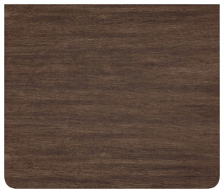 Lennon 1 Drawer Rounded Leg Nightstand, Soft Brown