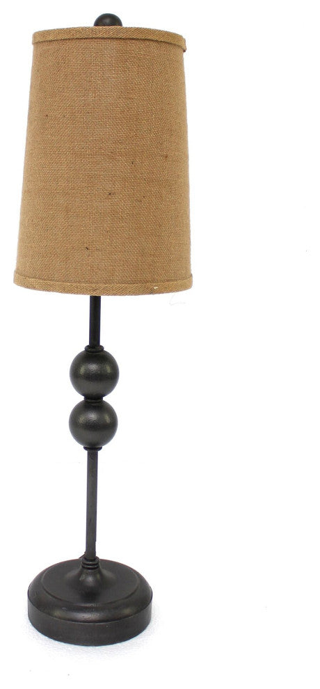 8" x 7" x 29" Bronze Minimalist - Accent Table Lamp