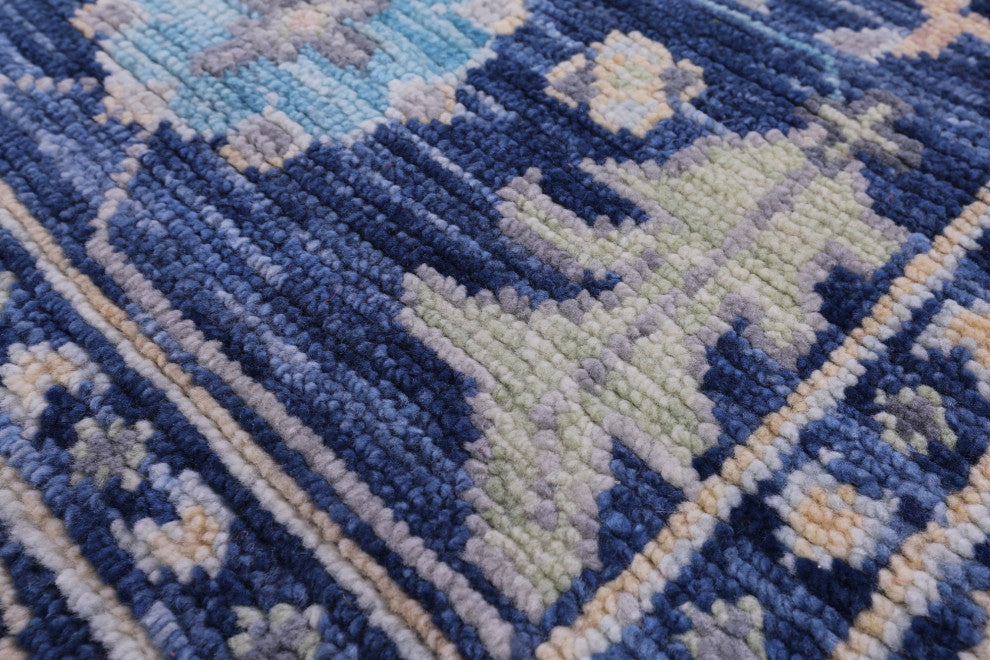 Turkish Oushak Handmade Wool Rug 10' 0" X 20' 1" - Q13395