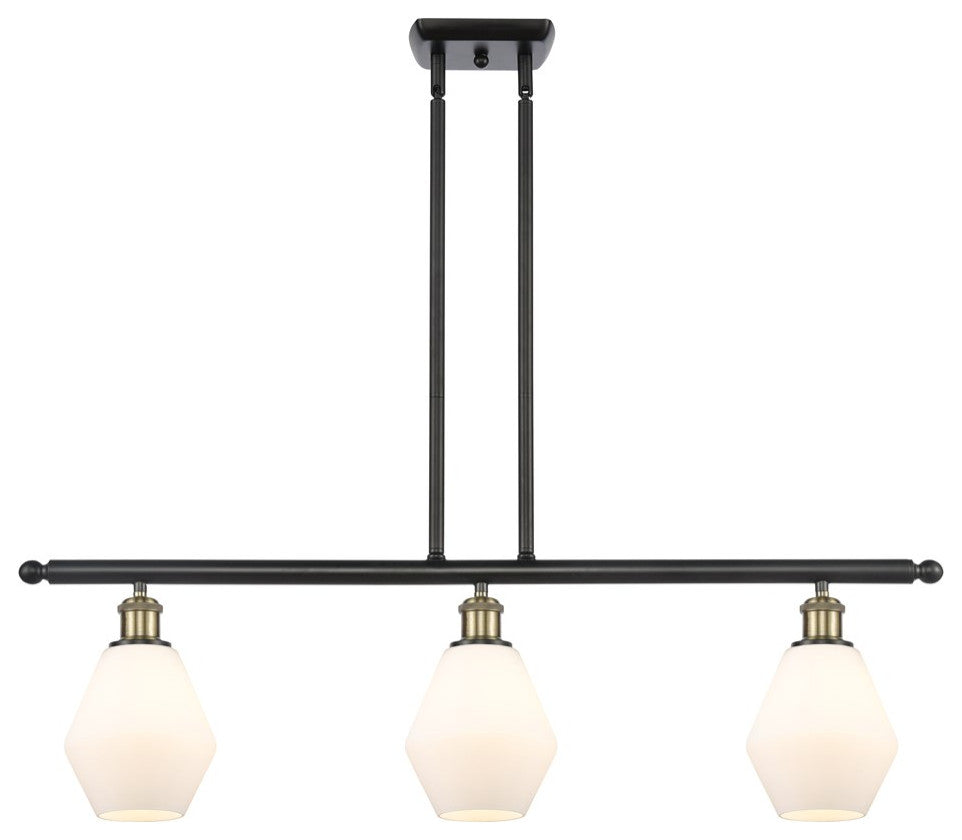 Innovations 516-3I-BAB-G651-6-LED 3-Light Island Light, Black Antique Brass