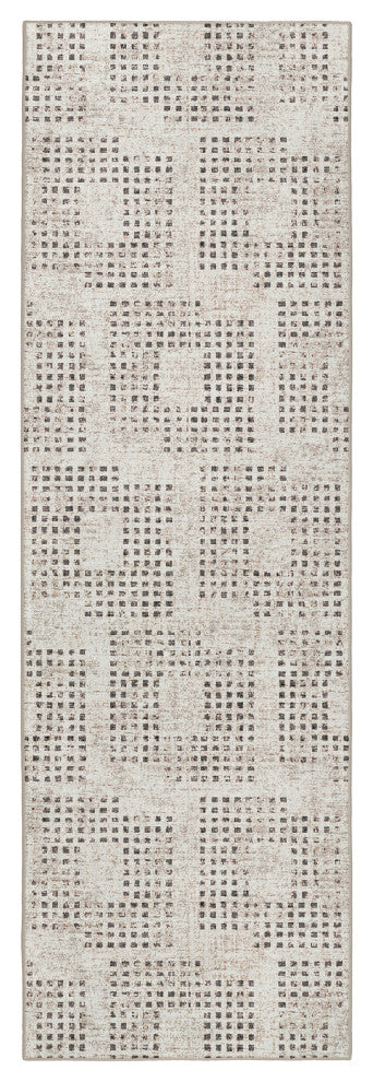 Delano DA1 Ivory 2'6" x 12' Runner Rug