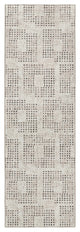 Delano DA1 Ivory 2'6" x 12' Runner Rug