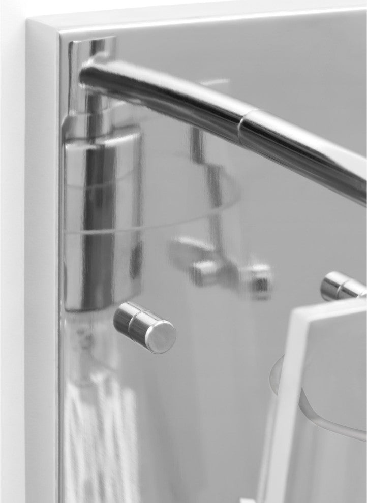 Crofton Small Sconce, Chrome