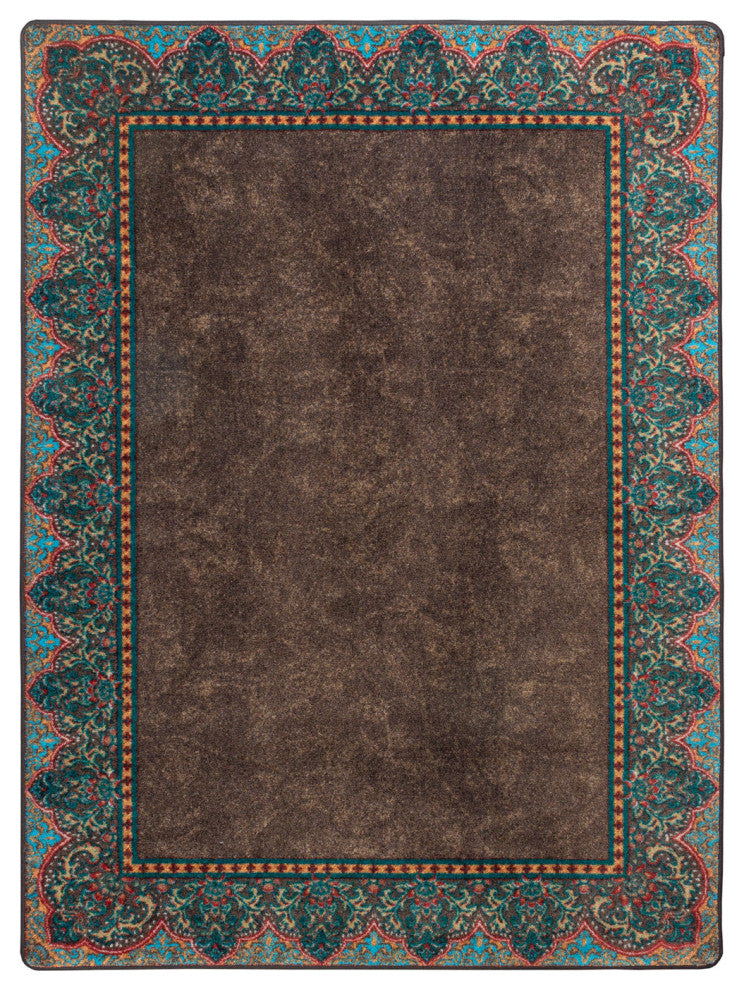 Nubuck, Brown, 4'x5'