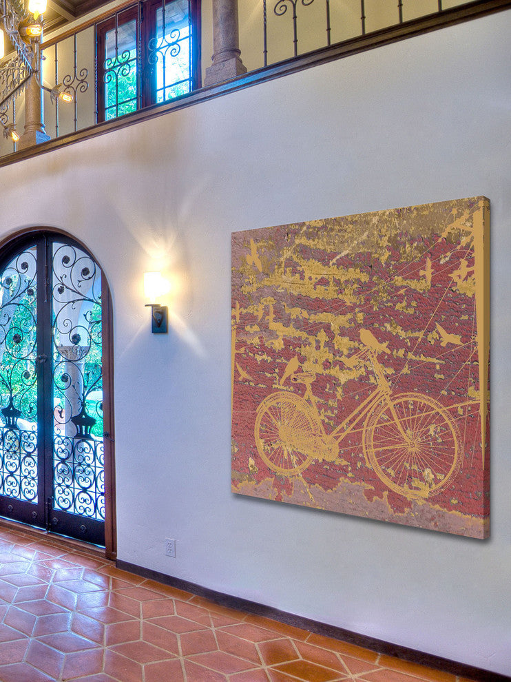 "Secret Moments IV" Painting Print on Canvas by Irena Orlov