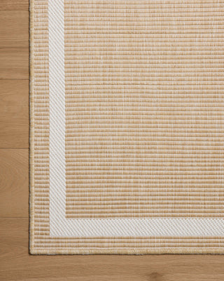 Loloi Easton Wheat / Ivory 18" x 18" Sample Rug