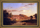 Frederic Edwin Church Home by the Lake Framed Premium Canvas Print, 18"x27"