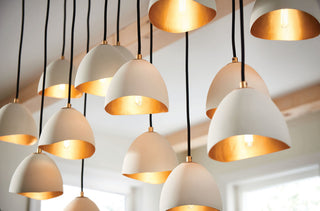 Hinkley Lighting 35909 Nula 14 Light 49"W Lisa McDennon Mixed - Shell White