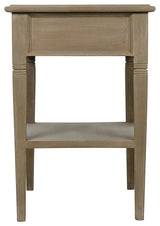 Oxford 1-Drawer Side Table, Weathered