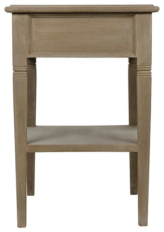 Oxford 1-Drawer Side Table, Weathered