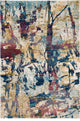 Nourison Fusion Cream/Multicolor Area Rug, 4'x6'