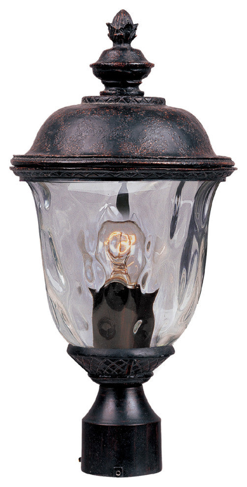 Maxim 3426 Carriage House DC 1 Light Outdoor Post Light - Oriental Bronze