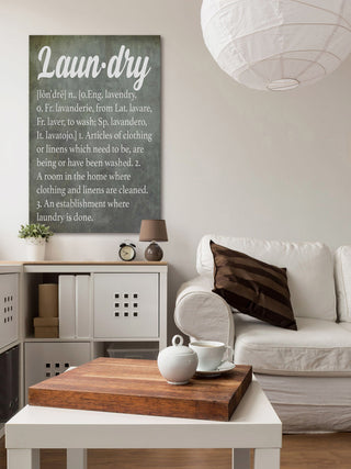 "Vintage Laundry" Painting Print on Wrapped Canvas