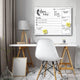 R2H Methods ''It Happens Today'' Dry Erase Daily Planner on ArtPlexi