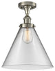 Innovations Lighting 916-1C-SN-G42-L-LED X-Large Cone 1 Light Semi-Flush Mount