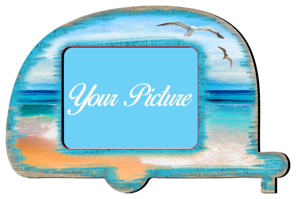 Camper Coastal Picture Frame Set of 2