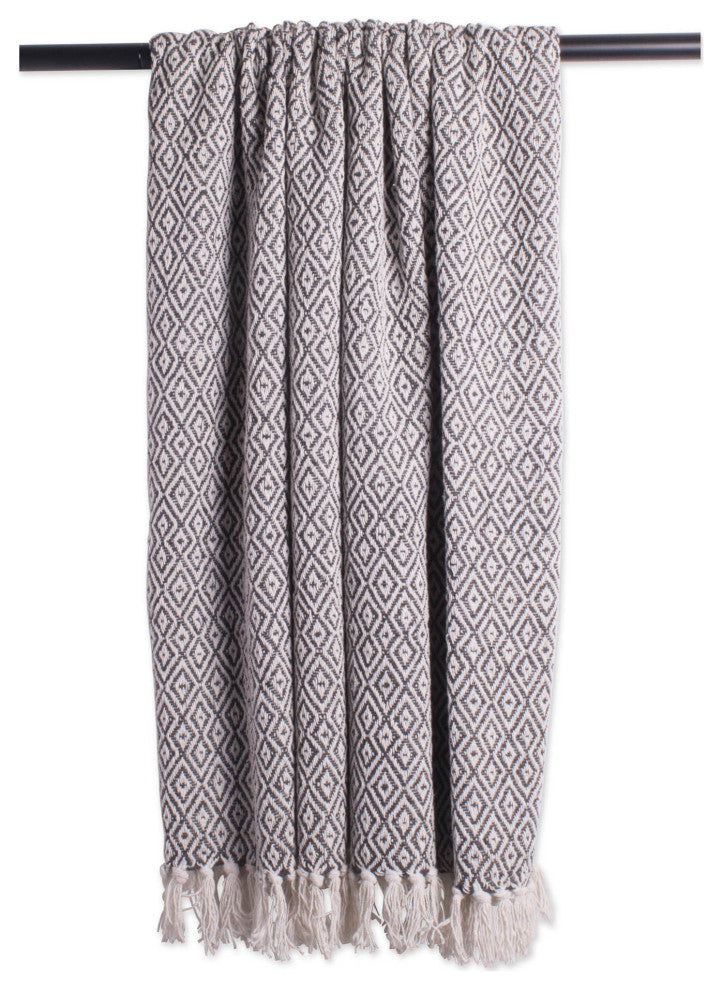 DII Mineral Double Diamond Throw