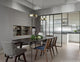 China LED Pendant, Matte Brass