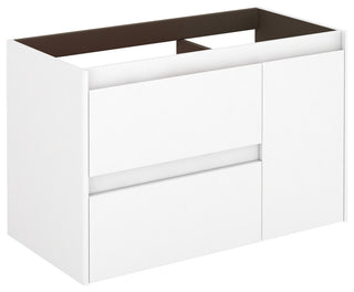 WS Bath Collections Ambra 90 Base Ambra 35" Single Wall Mounted - Gloss