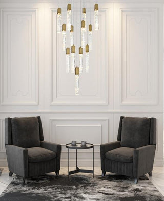 Home Living 26" Pendant, Satin Gold