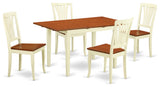 5 Pc Dinette Set For 4-Kitchen Table And 4 Dining Chairs