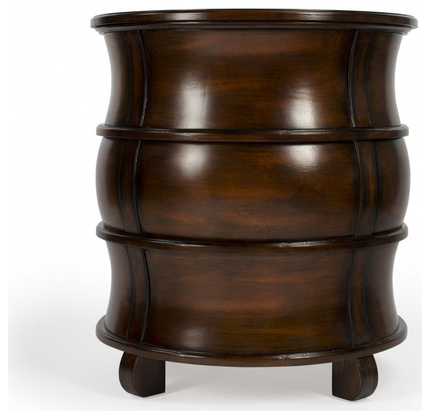 Traditional Cherry Barrel Table