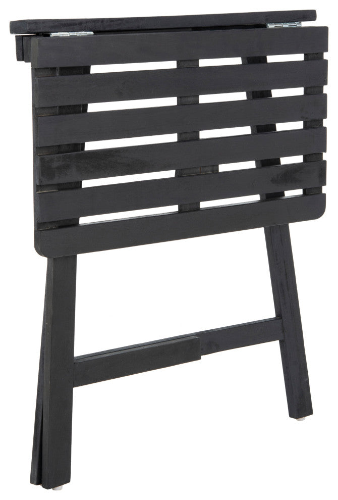 Safavieh Benton Balcony Table, Dark Slate Grey