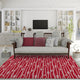 Indoor/Outdoor Harbor HA7 Red Machine Washable 9' x 12' Rug