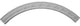 67 3/8"OD x 58 5/8"ID x 7/8"P Tristan Ceiling Ring (1/4 of complete circle)