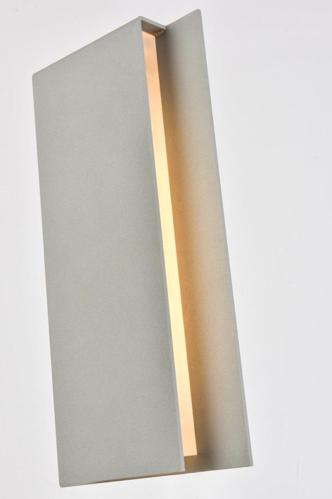 Trendy Fare LED Wall Sconce  (Silver)