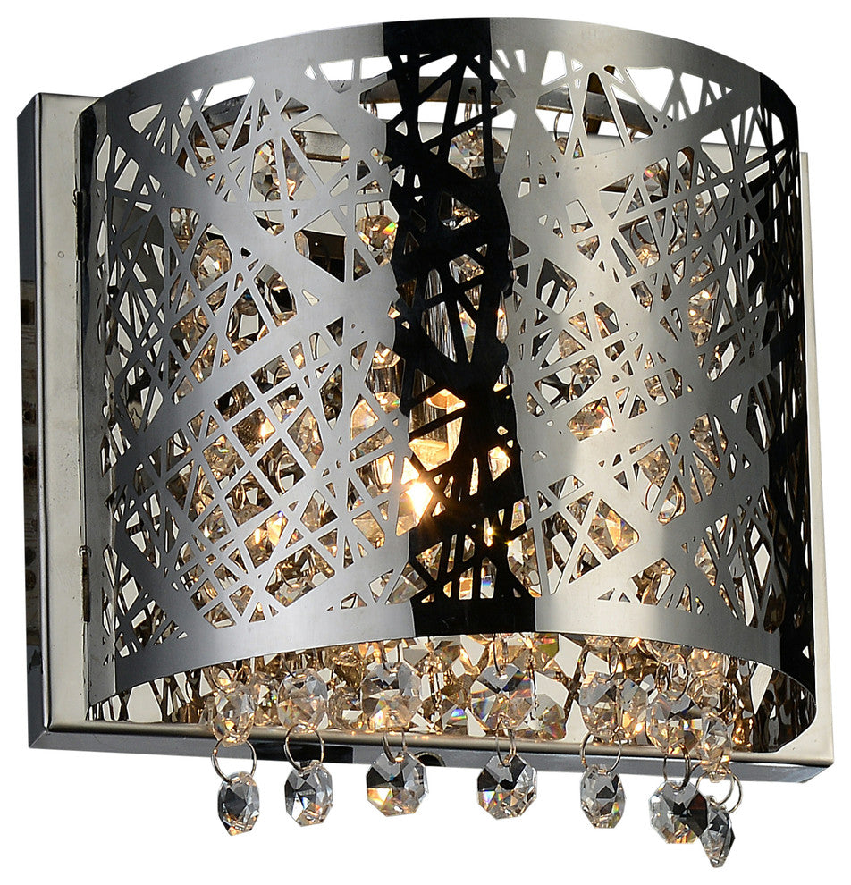 Eternity 1 Light Bathroom Sconce With Chrome Finish