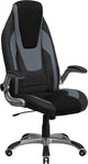 Black/Gray High Back Chair